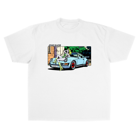 964 TURBO TEE WHITE