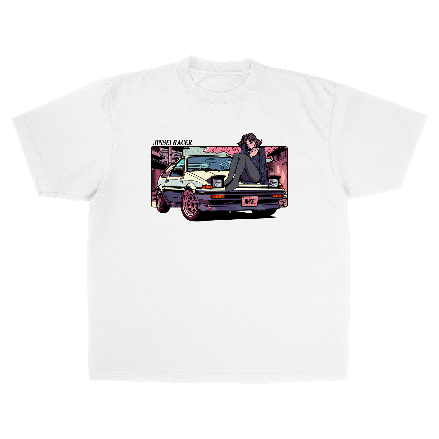 AE86 TEE WHITE