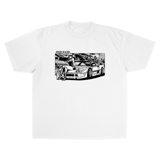 F40 TEE WHITE MANGA