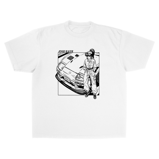 SUPRA LEGEND TEE WHITE MANGA