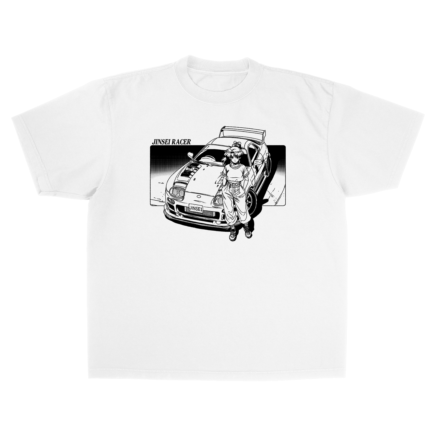 MK4 SUPRA TEE WHITE MANGA