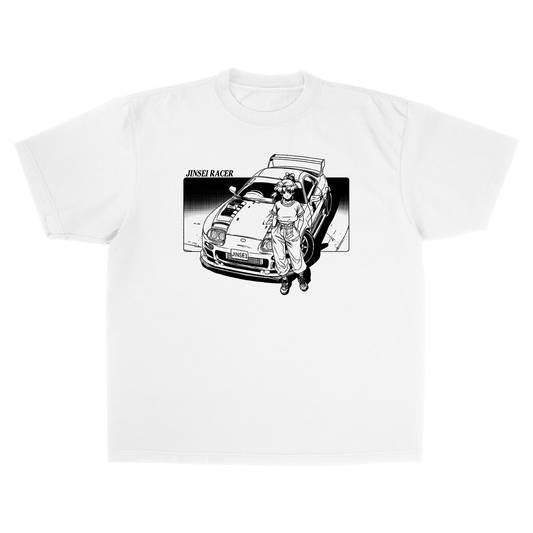 MK4 SUPRA TEE WHITE MANGA