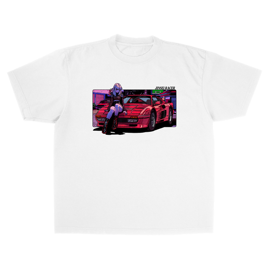 TESTAROSSA TEE WHITE